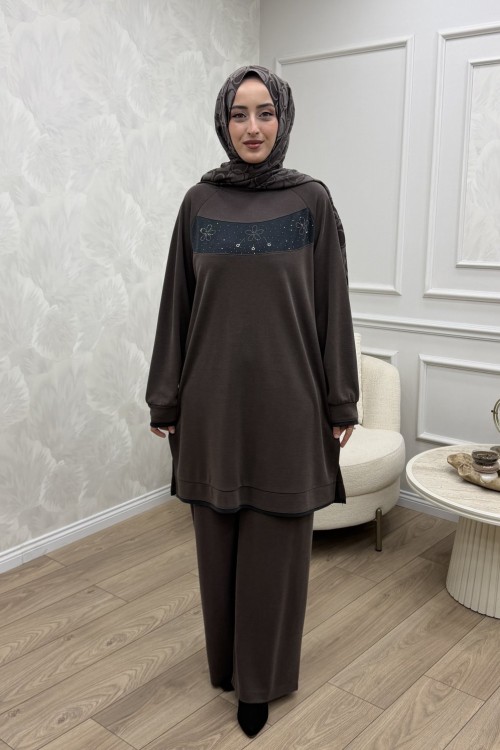Esma Takım Kahverengi
