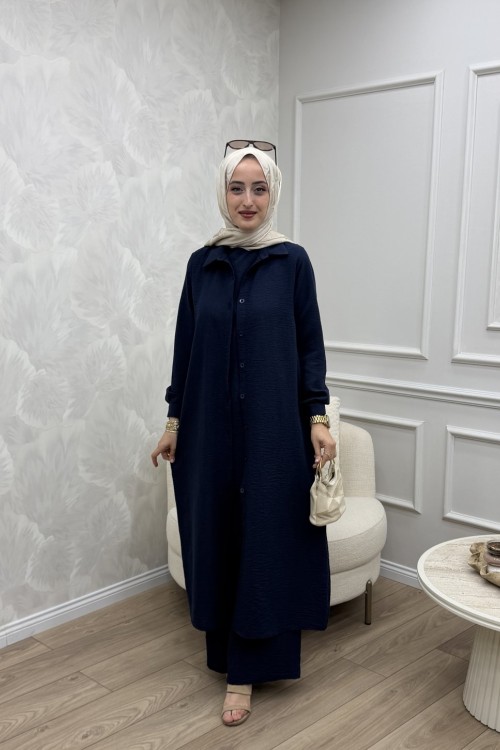 Eva 3 Lü Takım Lacivert