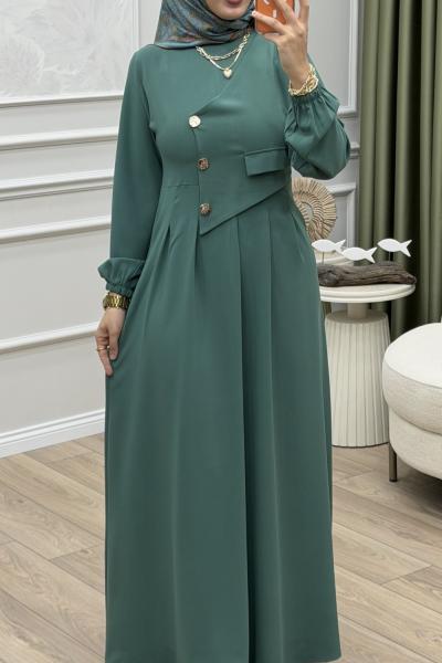 Gönül Elbise Mint Yeşili