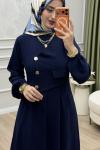 Gönül Elbise Lacivert