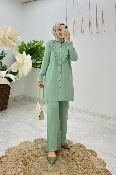 Çağla Pera Triko Takım Tesettür Giyim