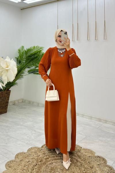 Kiremit Berna Elbise Tesettür Giyim