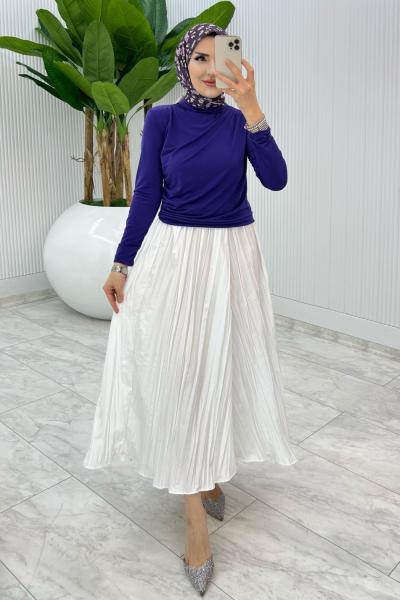 Mor Züleyha bluz Tesettür Giyim