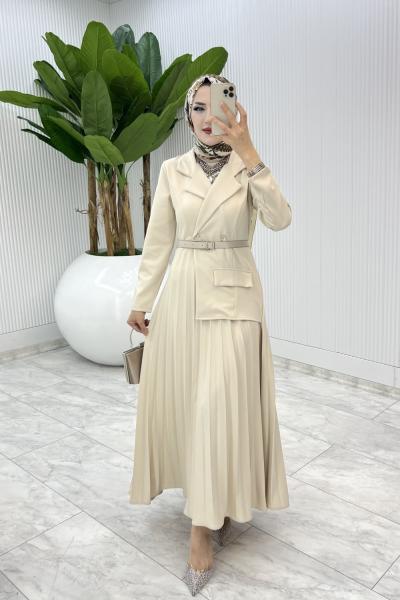 Taş Tasarım Tuana Elbise Tesettür Giyim