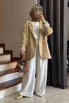Carleen Ceket Camel