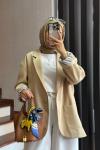 Carleen Ceket Camel