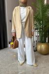 Carleen Ceket Camel