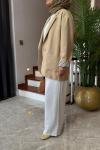 Carleen Ceket Camel