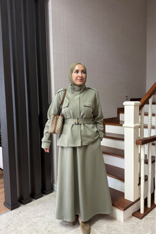 LİNA ETEKLİ TAKIM  HAKİ