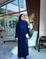 Liyana Abaya Lacivert