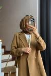 Monela Ceket Takım Camel