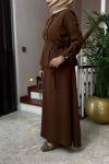 NESTA ETEKLİ TAKIM Kahverengi