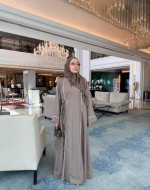 Parle Abaya  Kahverengi