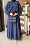 Riad Elbise Lacivert