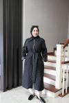 SAGE KAPİTONE MONT SİYAH