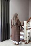 SAGE KAPİTONE MONT  KAHVERENGİ