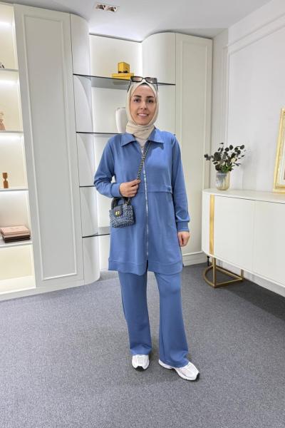 Talora Takım İndigo