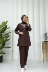 Berfu Leopar Takım Acı Kahve