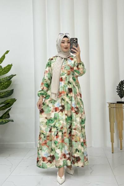 Eftelya Elbise Yeşil