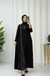 Elena Abiye Elbise  Siyah