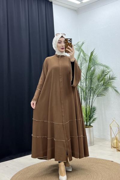 Esra Abaya Ferace Kahverengi