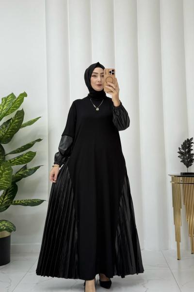 Eyşan elbise Siyah