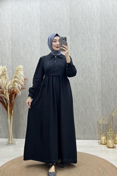 Jade elbise Siyah
