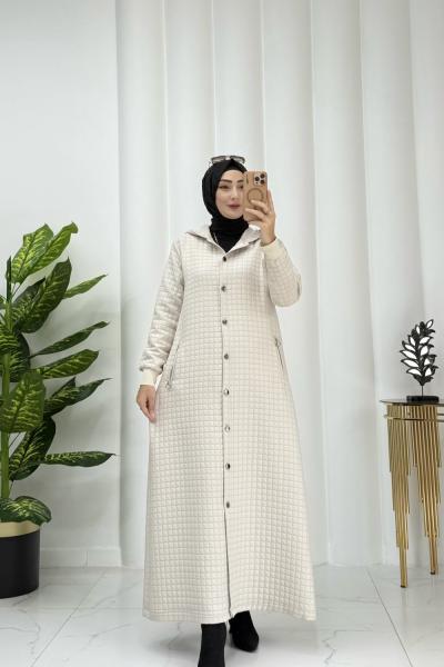 Rina kapitone kap Taş Rengi