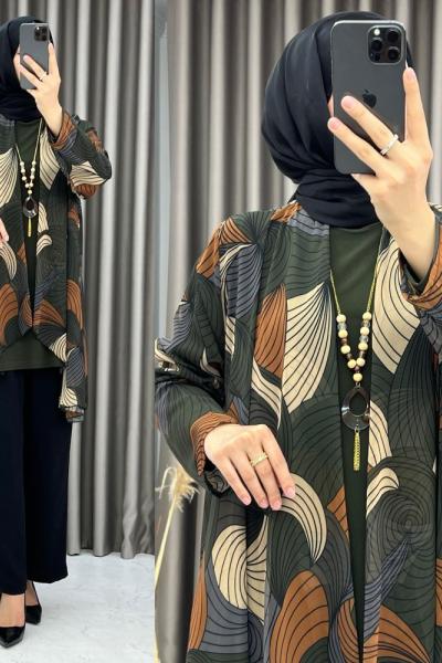 3482 Buse İkili Takım haki