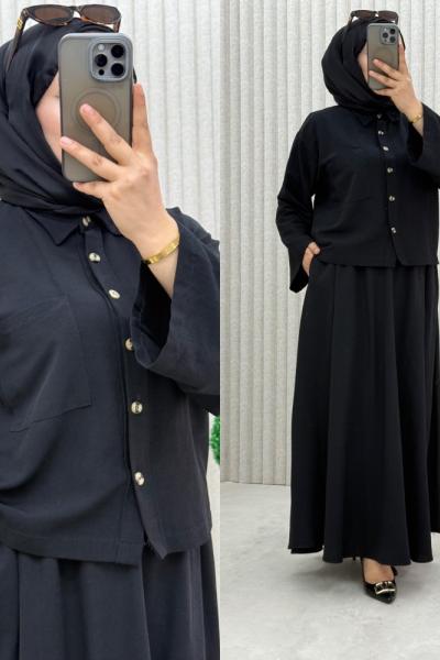 3932 Orkide Etekli Takım