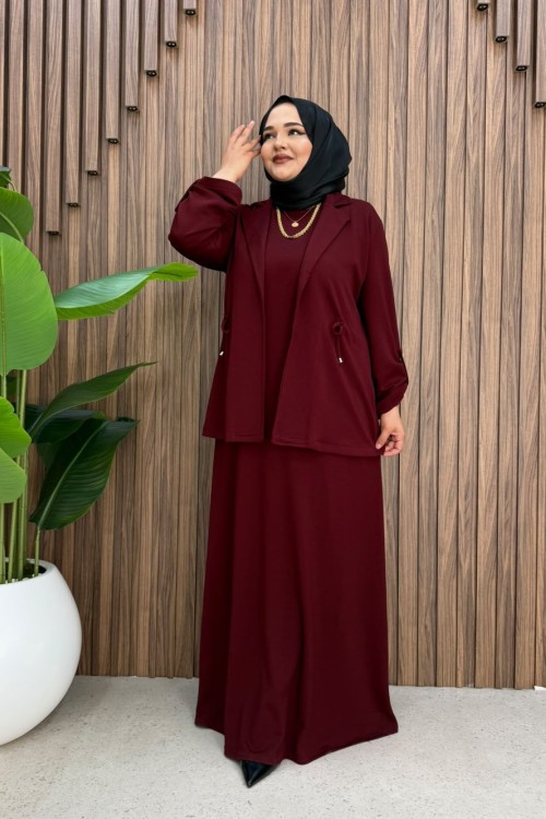 Aslı Oysho Ceketli Elbise Takım