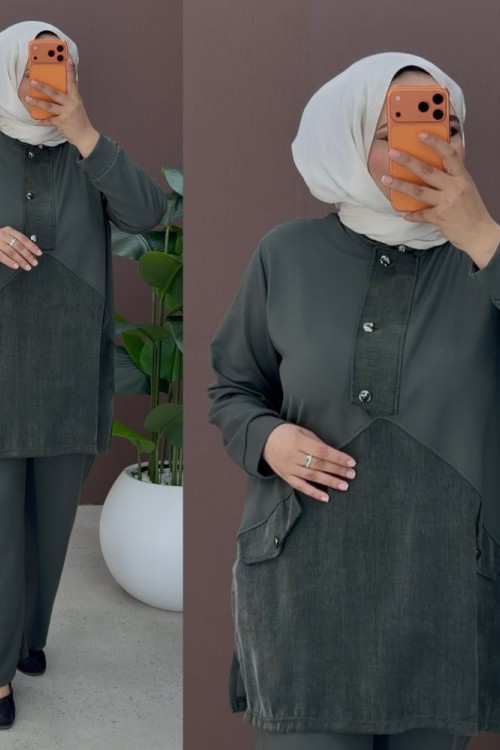 Gündüz Pantolonlu Takım