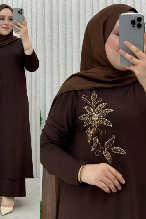 Müyesser pantolonlu takım