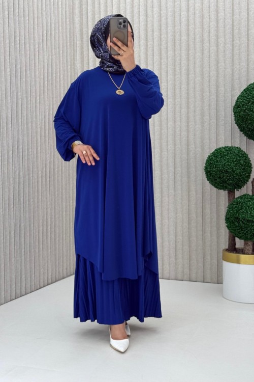 Suzan Piliseli Pantolonlu Takım