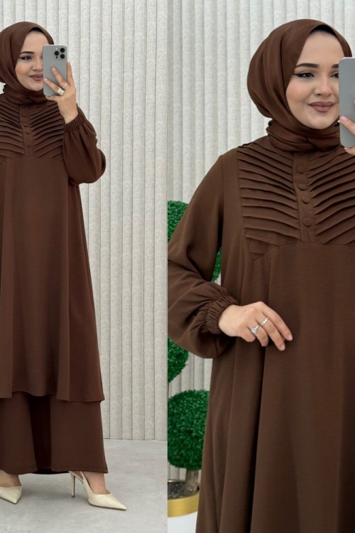 zümrüt pantolonlu takım