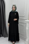 Asmin Elbise Siyah