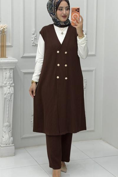 Berfin Takım Kahverengi