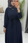 Buğlem Elbise Lacivert