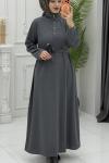 Feyza Elbise Gri