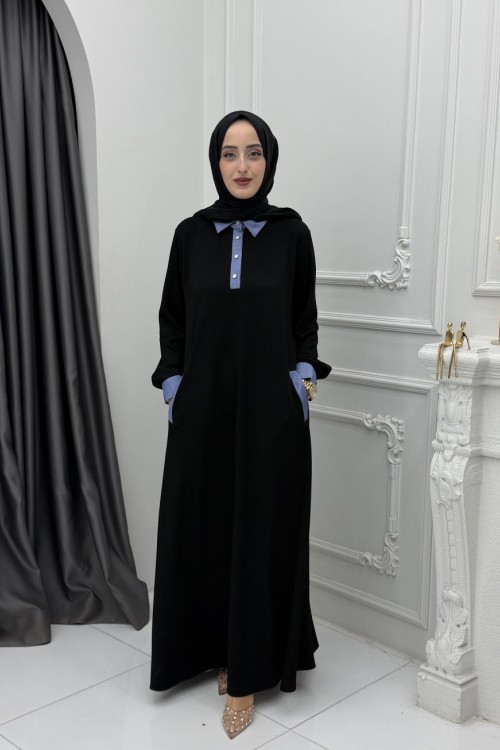 Nil Elbise Siyah