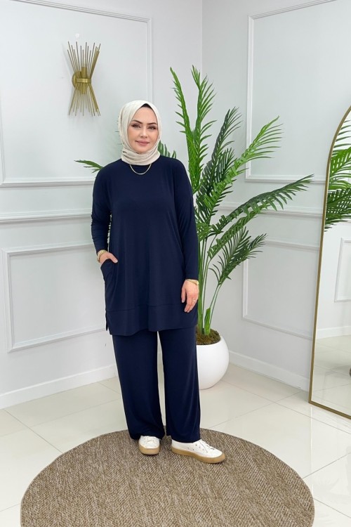 ALMİNA TAKIM - LACİVERT