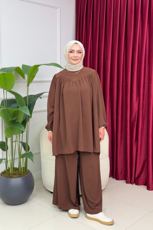 Diva Takım-Kahverengi