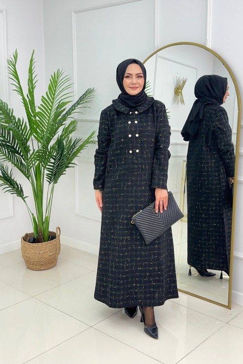 EDNA ELBİSE-SİYAH
