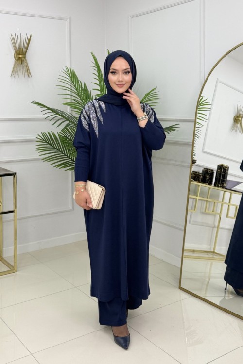 FERİDE TAKIM - LACİVERT