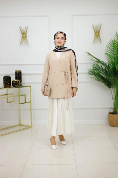 MARİN CLASS CEKET-BEJ