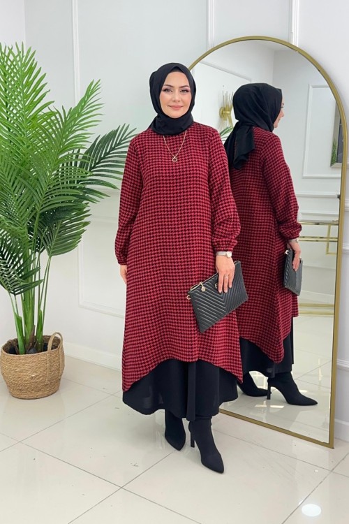 MAYA TUNİK - BORDO