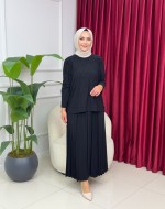 NARE ETEKLİ TAKIM-SİYAH