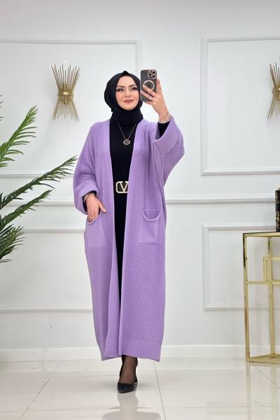 NİLAY TRİKO HIRKA-LİLA