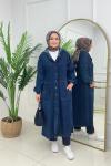 ROSE DENİM KAP - LACİVERT
