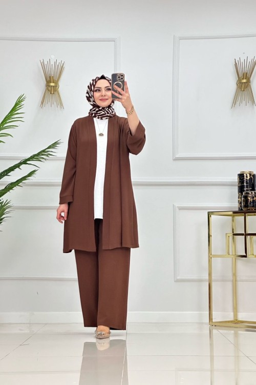 ŞEYMA TAKIM - KAHVERENGİ